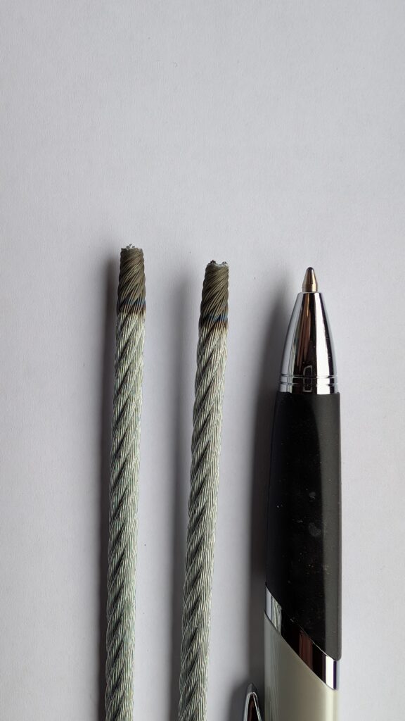 Wire cut